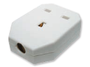 Niglon RU13B 1G Trailing Socket White